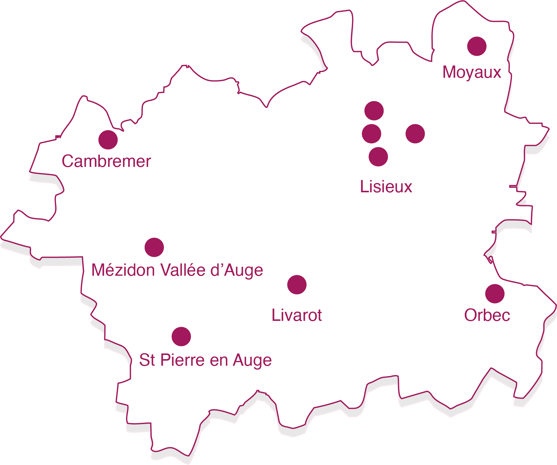 Cartes Missions Locales Lisieux Normandie
